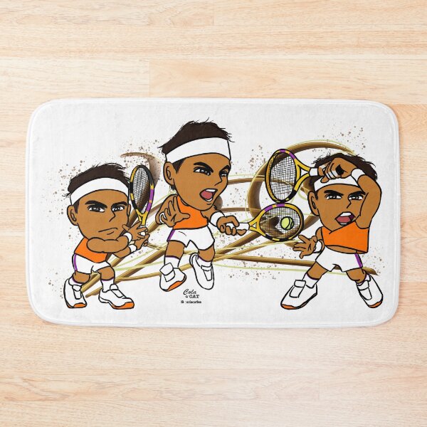 Rafa Nadal Alfombra de baño