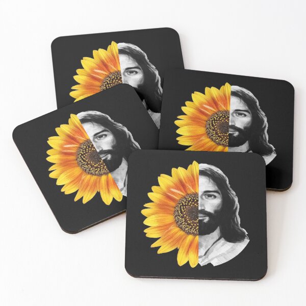 Artikelvorschau, Jesus Christus Sonnenblume Christlicher Gott Glaubensblume entworfen und verkauft von MAXXEXCHANGE.