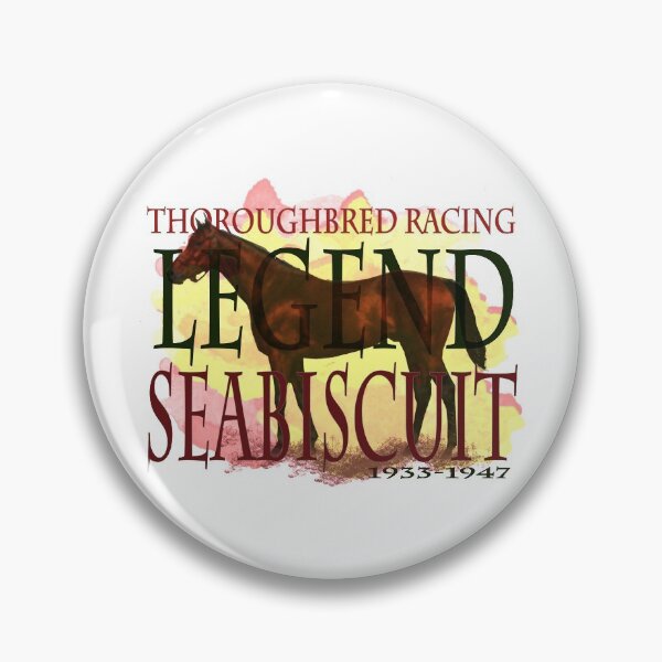 Item preview, Seabiscuit - Thoroughbred Horse Racing Legend designed and sold by Ginny Luttrell.