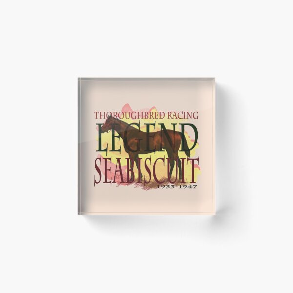 Item preview, Seabiscuit - Thoroughbred Horse Racing Legend designed and sold by Ginny Luttrell.