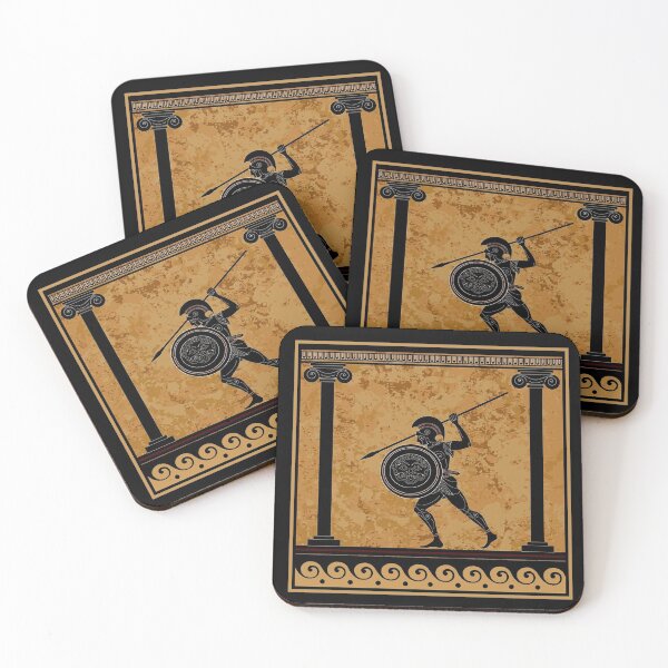 Item preview, GREEK : Ancient 470 B.C. Frieze of a Soldier Print designed and sold by posterbobs.