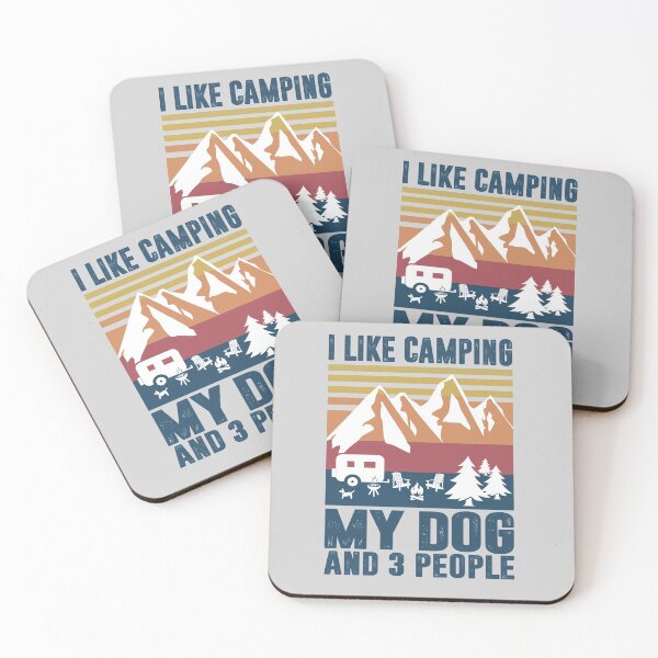 Item preview, Funny Camper I Like Camping My Dog And Three People Camp  designed and sold by merch8002.