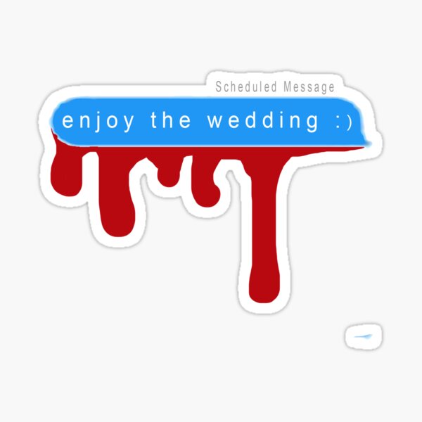 A Promising Young Woman Text Message Design Sticker