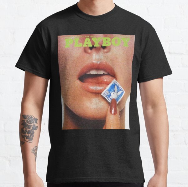 playboy aesthetic retro print Classic T-Shirt