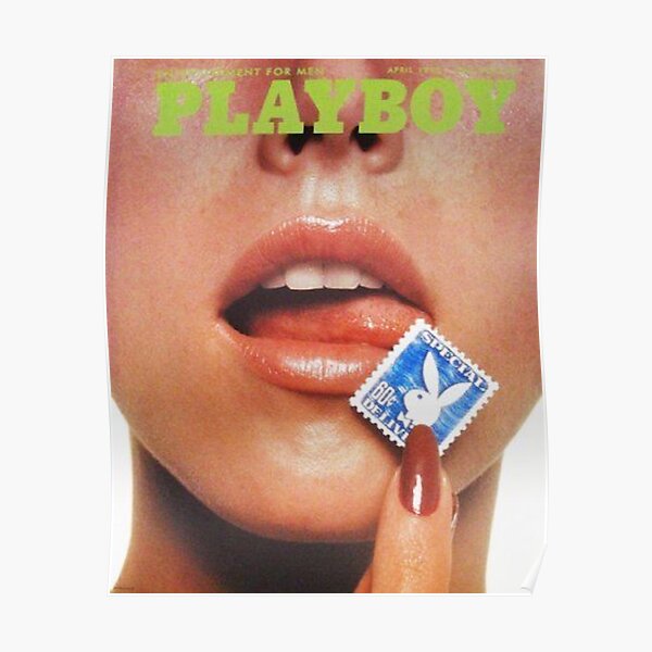 playboy estética retro impresión Póster