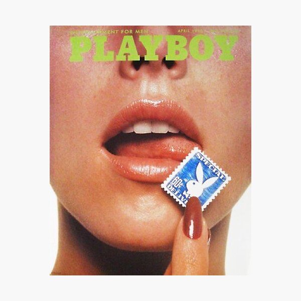 playboy aesthetic retro print Photographic Print