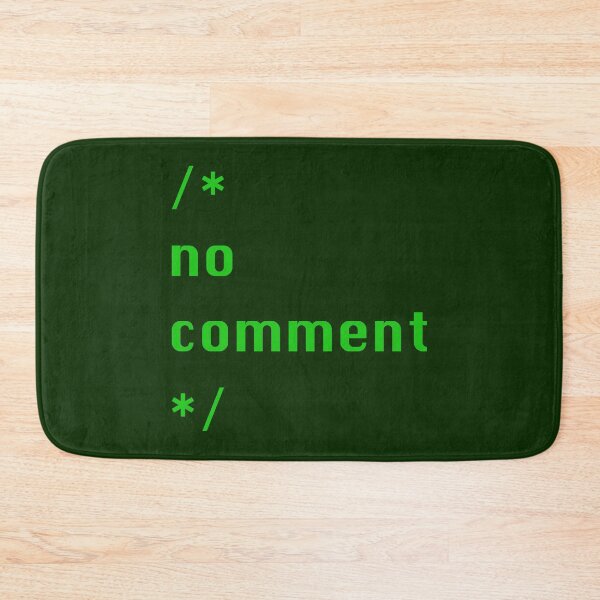 Item preview, /* no comment*/ Java multi line comment designed and sold by Happy Puppy Print On Demand.