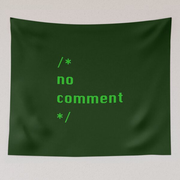 Item preview, /* no comment*/ Java multi line comment designed and sold by Happy Puppy Print On Demand.