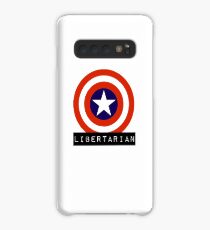 Libertarian America Capitalism Shield Freedom Case/Skin for Samsung Galaxy