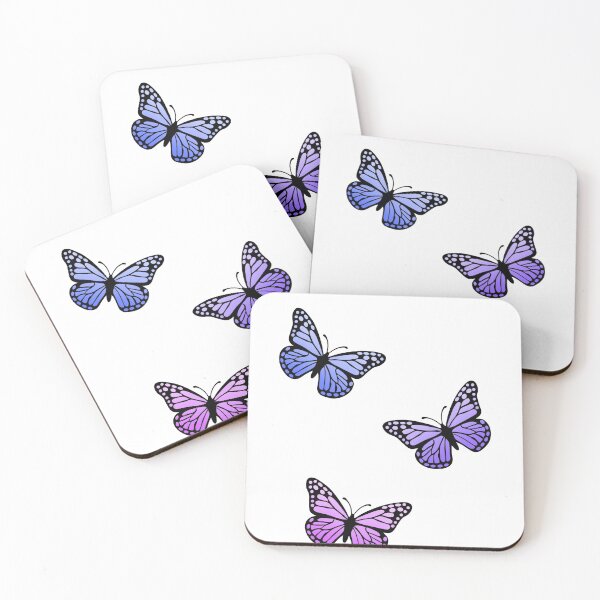 Item preview, Purple, indigo, and violet butterflies  designed and sold by RMSdesigns.