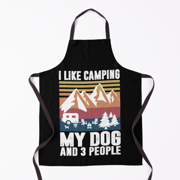 Item preview, I Like Camping My Dog And Three People Funny Camper designed and sold by merch8002.