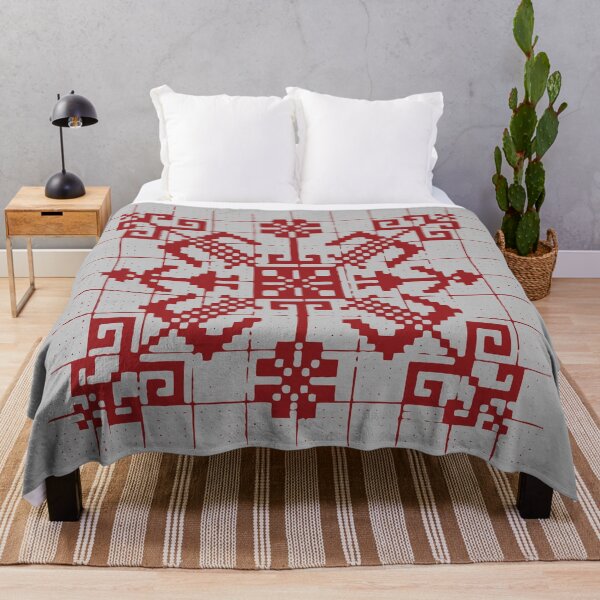 Item preview, Red Latvian Knitting Pattern designed and sold by RPuniquedesigns.