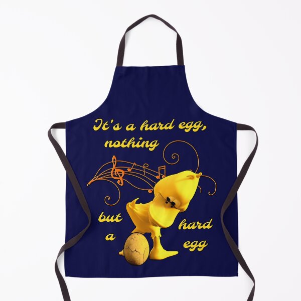 Item preview, IT'S A HARD EGG, NOTHING BUT A HARD EGG misheard song lyrics designed and sold by SolidEarthArt.