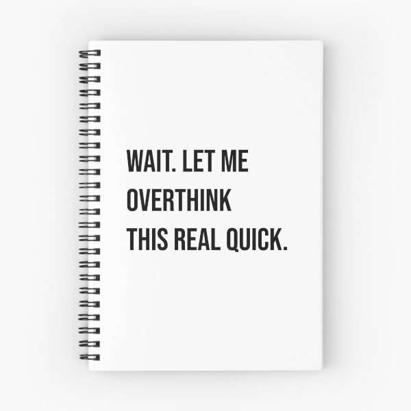 Item preview, Overthinking Joke funny Slogan Saying Overanalyzing  designed and sold by CreatDifference.