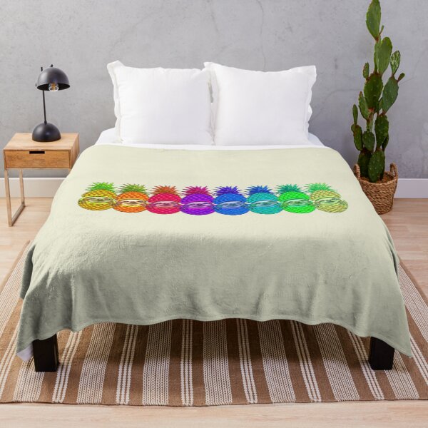 Item preview, Colorful Sloths in Pineapples designed and sold by MinimalSketches.