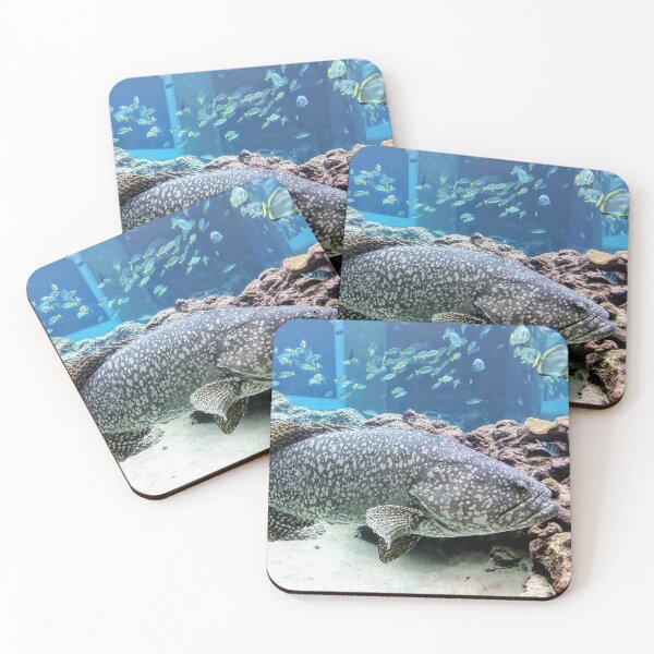 Item preview, Big fishes Under water Sea Depth Ocean animals designed and sold by Tanja Dianova.