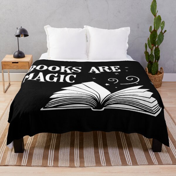 Item preview, Books are Magic Bookworm Quotes designed and sold by pixeptional.