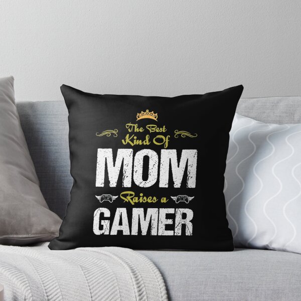 Item preview, The Best Kind of Mom Raises a Gamer designed and sold by Beinfashion.
