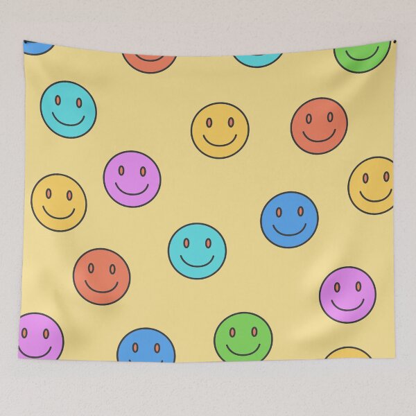 Item preview, Multicolored Happy Smileys designed and sold by BhavyaBathla.