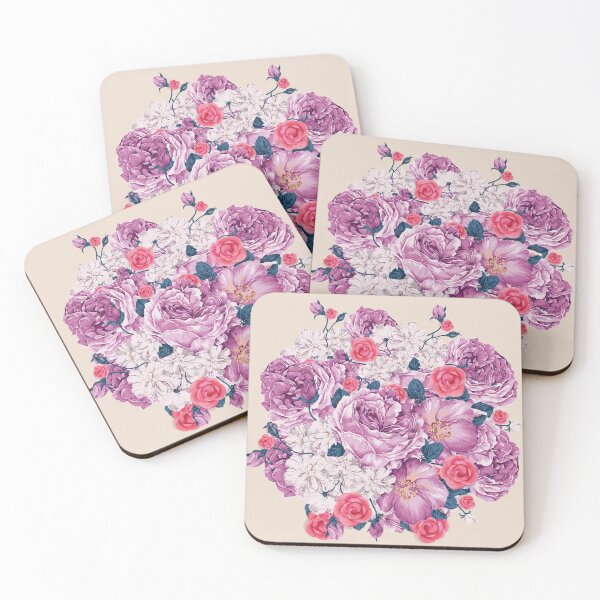 Item preview, Statement Peonies and Red Roses designed and sold by HappyNoireArt.