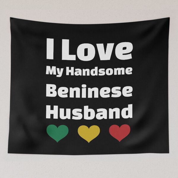 Item preview, I Love My Handsome Beninese Husband - Benin Husband designed and sold by DiceNLDesigns.
