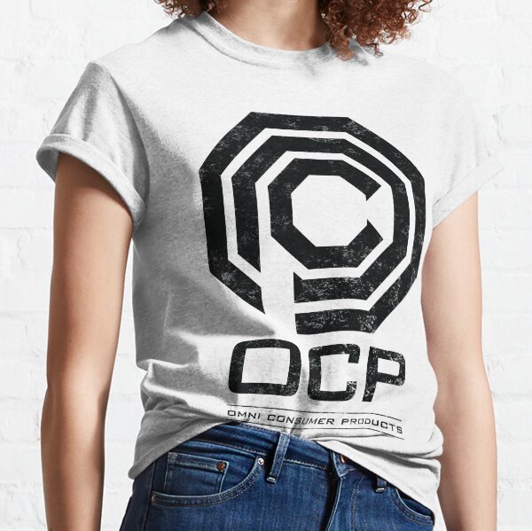 Ed 209 por Omni Consumer Products OCP futuro Camiseta Robot de cumplimiento de la ley