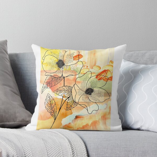 Item preview, Tropical Floral Watercolor Print Design #3 designed and sold by ArtfullyKind.