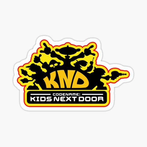 CODE NAME: KIDS NEXT DOOR Sticker
