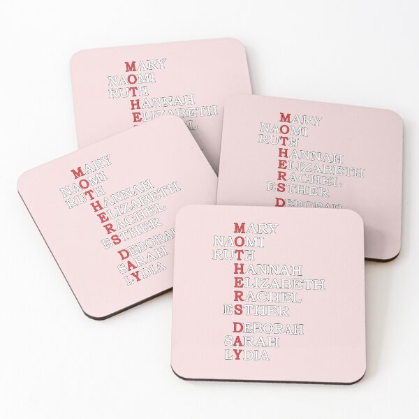 Item preview, Mothers day Acronym, Biblical Characters  designed and sold by Feline Rockstars.