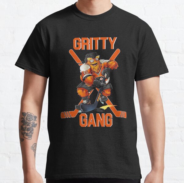 Gritty Gang Gritty mascot Uniform for philadelphia flyers mascot fans Orang and Black Art Classic T-Shirt