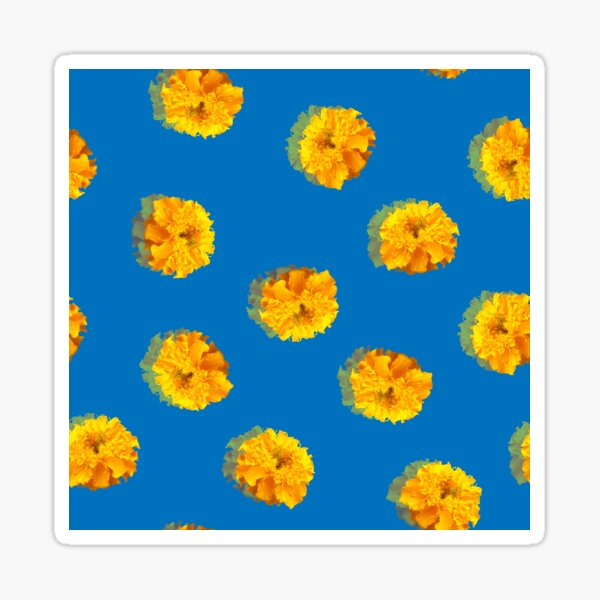 Marigold Floral Pop Top