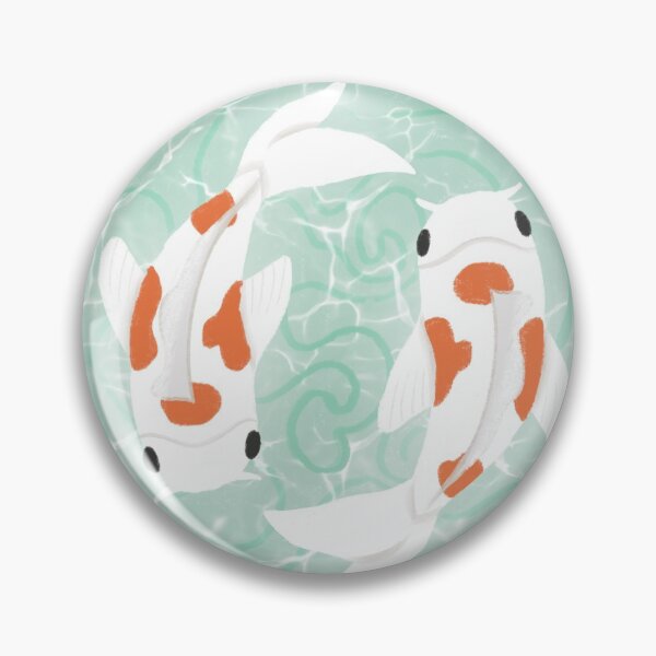 Item preview, Koi fishes koi pond  designed and sold by KedyStickers.