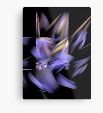 Complementary Shapes Metal Print