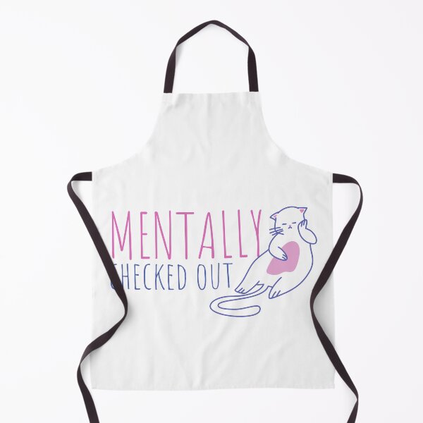 Item preview, Mentally Checked Out Sleeping Cat Design designed and sold by SweetAndSpice.