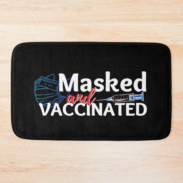 Item preview, Masked and Vaccinated #4 designed and sold by DocTeen.