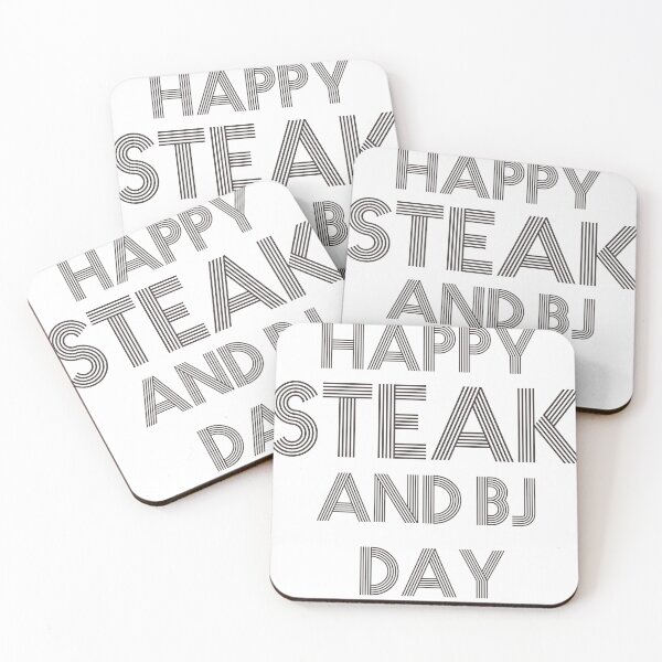 Item preview, Happy Steak and Bj Day designed and sold by MadS Store.