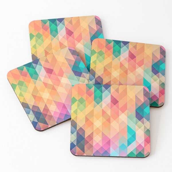Item preview, Multicolored 3D Triangle   designed and sold by Vicky021.