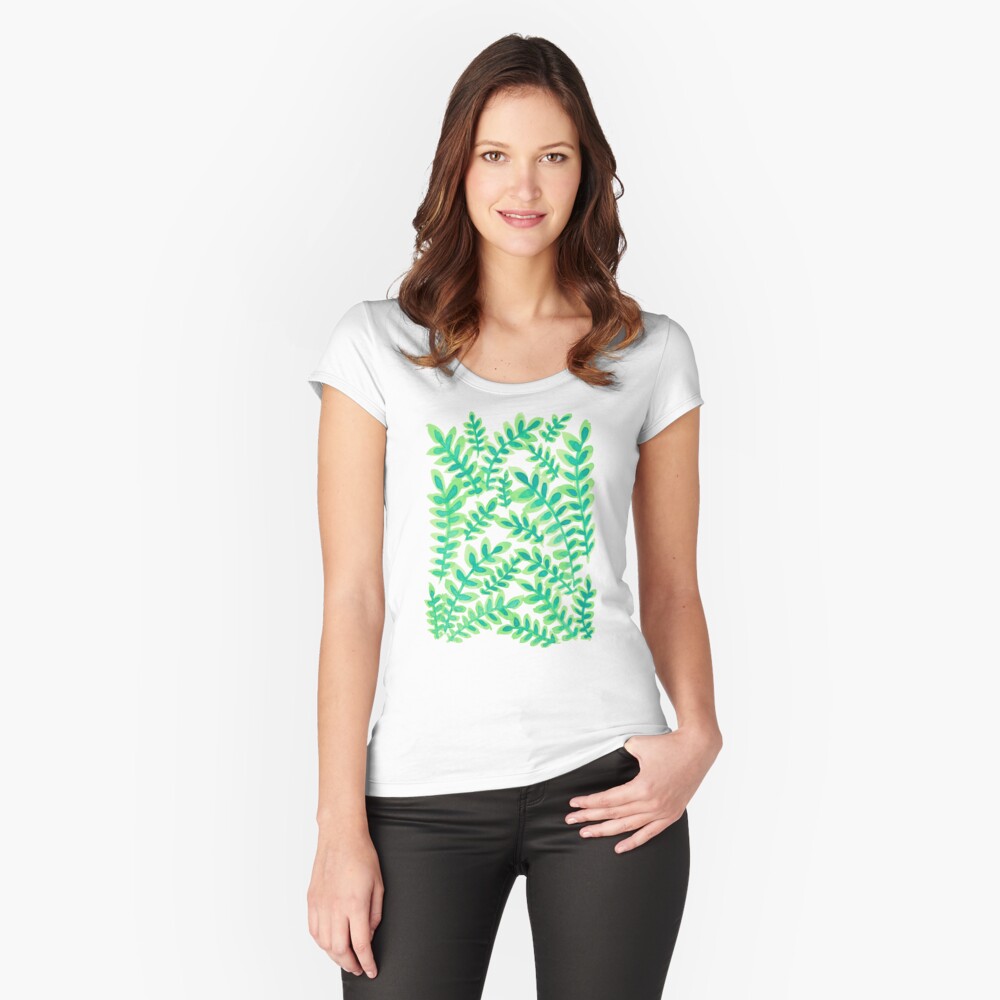 Item preview, Fitted Scoop T-Shirt designed and sold by lauramaxwell.