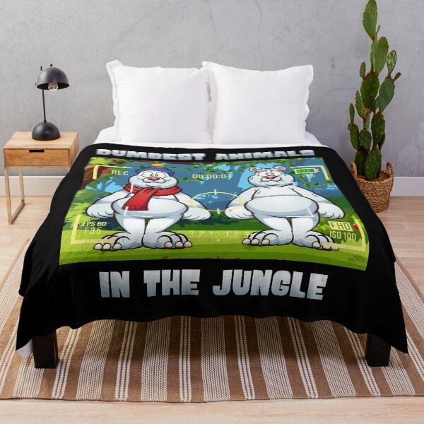 Item preview, Dumbest Animals In The Jungle designed and sold by HappySchnapper.