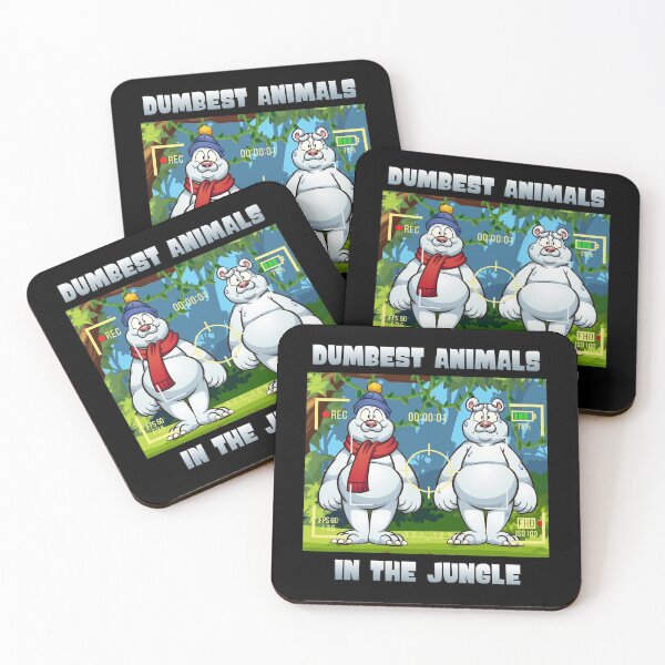 Item preview, Dumbest Animals In The Jungle designed and sold by HappySchnapper.
