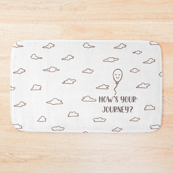 Item preview, Happy flying balloon with clouds designed and sold by reese-yamawe.
