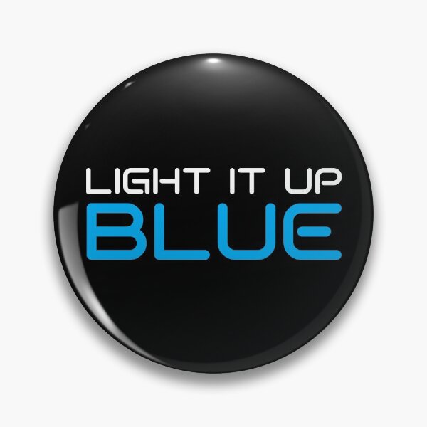 Item preview, Light It Up Blue Autism Awareness designed and sold by MariosNydras.