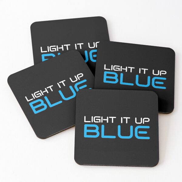 Item preview, Light It Up Blue Autism Awareness designed and sold by MariosNydras.
