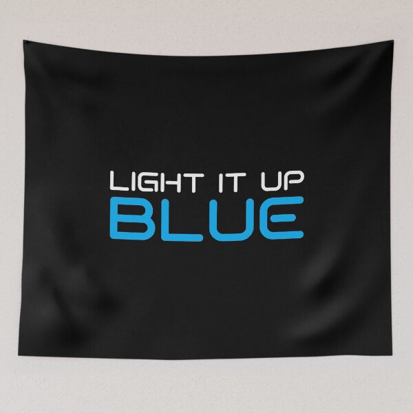 Item preview, Light It Up Blue Autism Awareness designed and sold by MariosNydras.