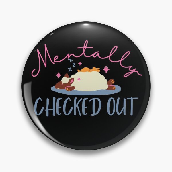 Item preview, Mentally Checked Out Sleeping Lamb Design designed and sold by SweetAndSpice.