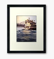 Balmain Ferry, Sydney Framed Print