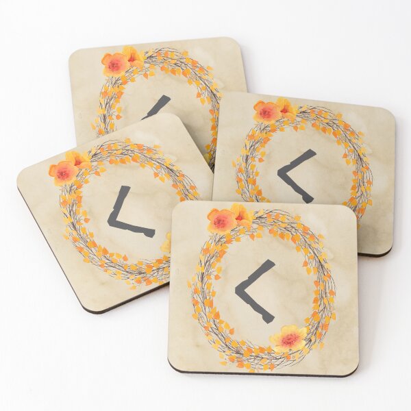 Item preview, Kenaz Rune | Elder Futhark Norse Runes Alphabet designed and sold by Time Nomads.