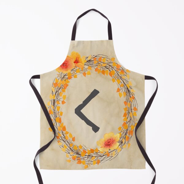 Item preview, Kenaz Rune | Elder Futhark Norse Runes Alphabet designed and sold by Time Nomads.