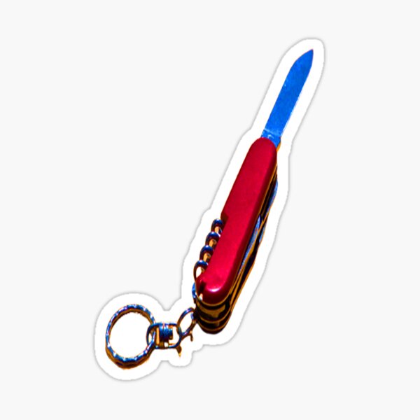 swiss pocket knife Sticker