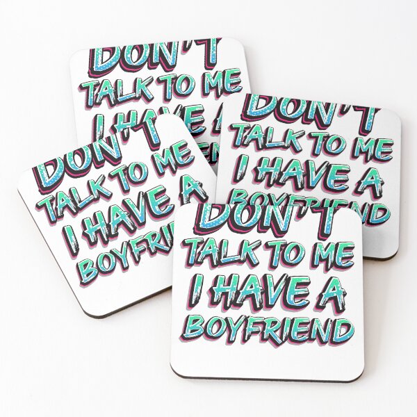 Item preview, Dont Talk To Me I Have A Boyfriend Funny Couple designed and sold by Músico Ilustre.